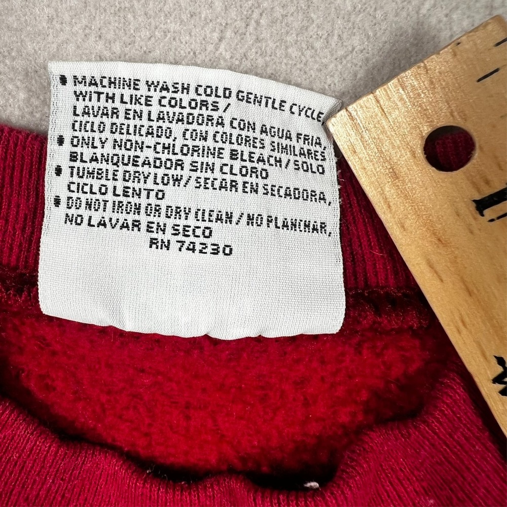 Vintage Gopher Sweatshirt Red Antique Collector 90s Graphic Crewneck Adult M USA - Picture 9 of 14